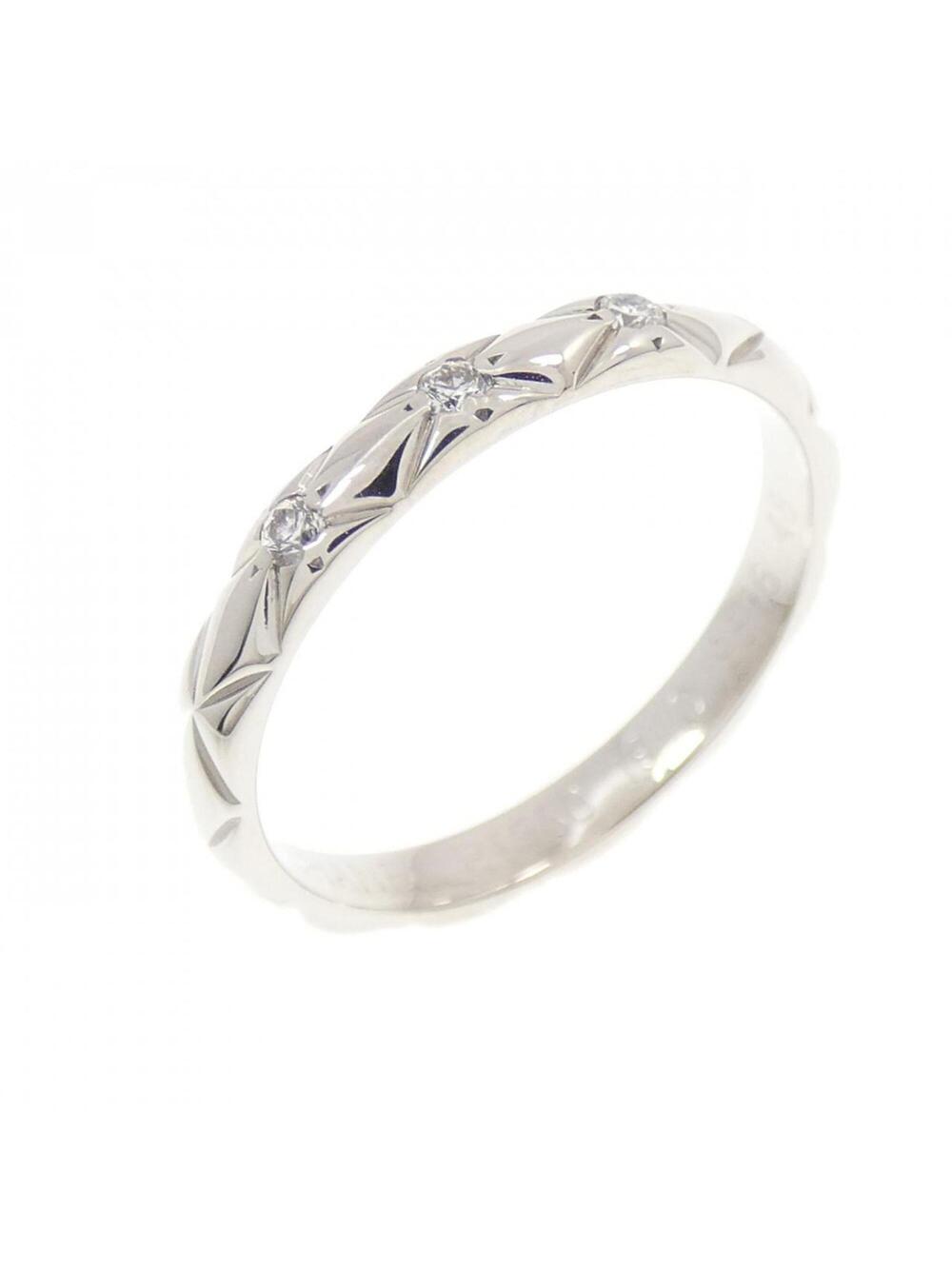 Chanel Ring Platinum With Diamond #371461C14B